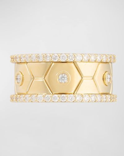 Miseno Baia Sommersa 18K Eternity Ring With Diamonds - Natural