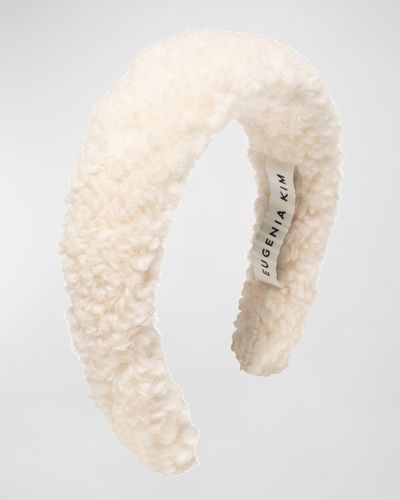 Eugenia Kim Tara Faux Fur Headband - Natural