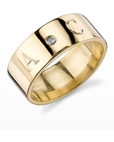 Sarah Chloe Ciela Diamond Band Ring, Size 3-8 - Metallic