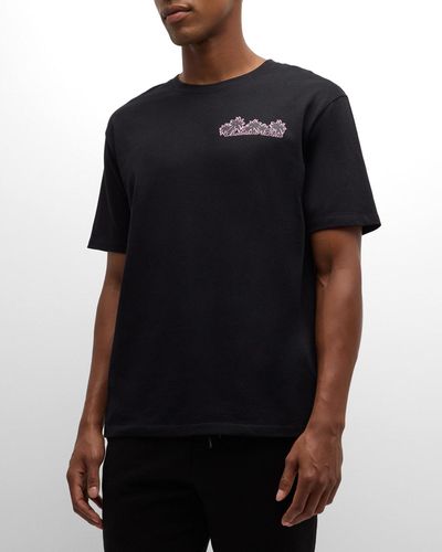 Balmain Club Paris Graphic T-Shirt - Black