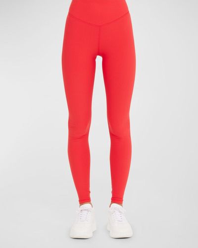 The Upside Peached 28" High-Rise Leggings - Red