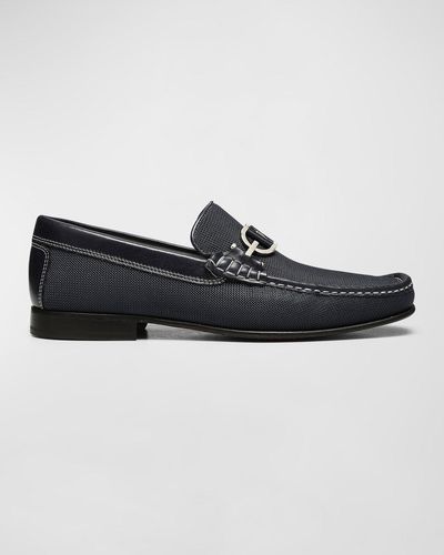 Donald J Pliner Dacio 6 Textile Loafers - Black