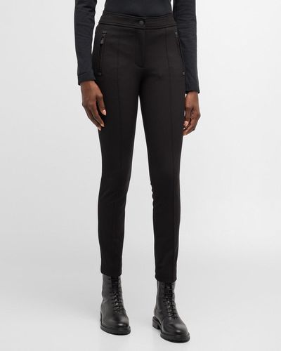 3 MONCLER GRENOBLE Slim-Fit Cropped Pants - Black