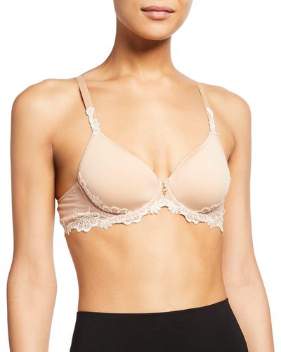 Lise Charmel Dressing Floral 3d Spacer Plunge Bra - Black