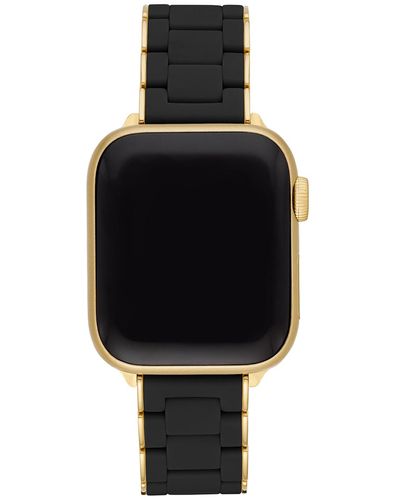 Michele 38/40Mm Silicone-Wrapped Bracelet Band For Apple Watch - Black