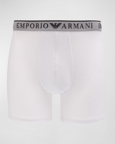 Emporio Armani Endurance Two-pack Boxer Briefs - White