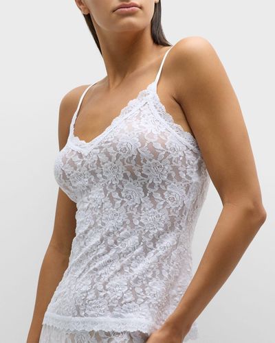 Hanky Panky Signature Lace V-Front Camisole - White