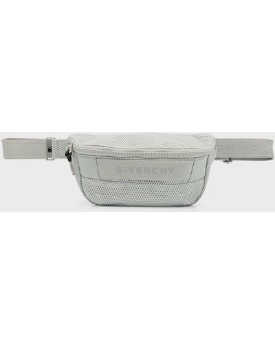 Givenchy G-trek Mesh Belt Bag - White