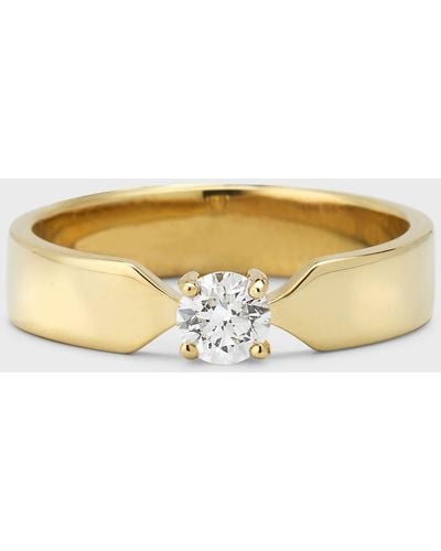 Lana Jewelry Vanity Solo Tension Diamond Ring - Metallic