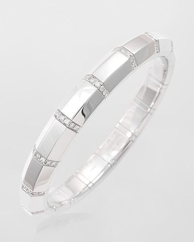 Picchiotti 18K Fg/Vs Diamond Xpandable Bracelet, 5.5"L - White