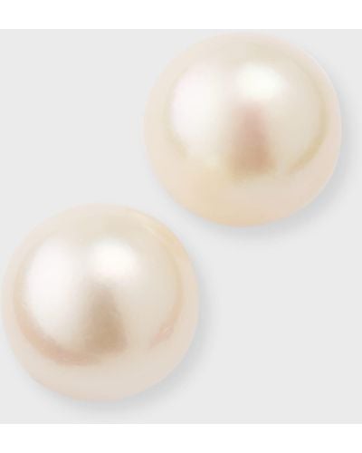 Assael 18K Akoya Cultured Pearl Earrings - White