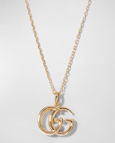 Gucci Gg Running 18K Necklace - Metallic