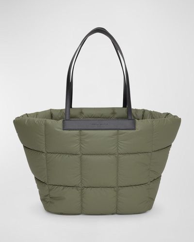 VEE COLLECTIVE Porter Max Quilted Tote Bag - Green