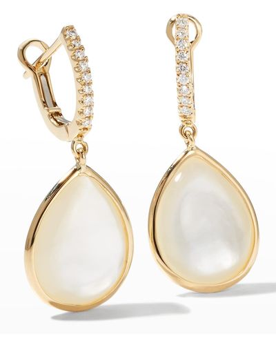Frederic Sage 18k Mother-of-pearl Earrings - Natural