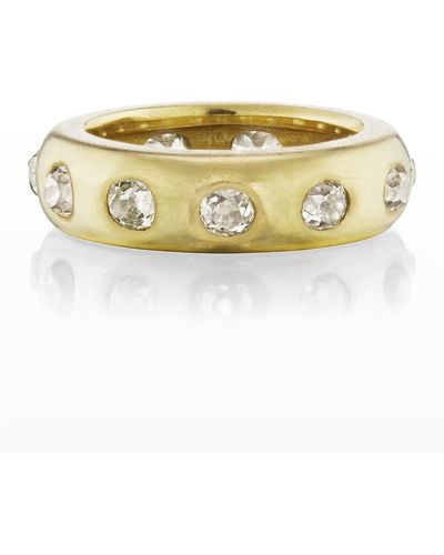 Jenna Blake Old Mine-cut Diamond Ring, Size 6.5 - Metallic