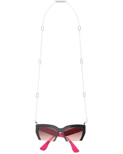 Frame Chain Jackie Oh Sunglasses Chain - White