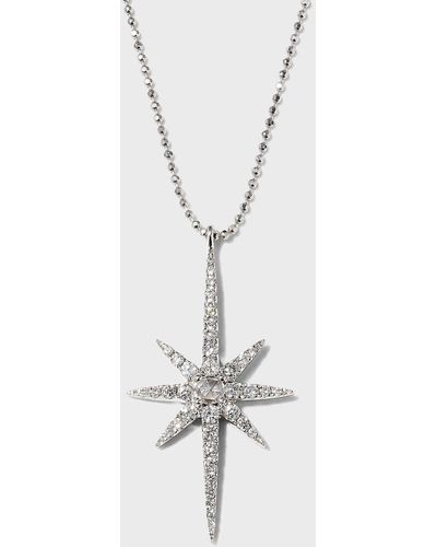 Graziela Gems Starburst Necklace - White