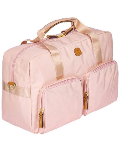 Bric's X-travel Nylon Boarding Duffel Bag, 18"w - Pink