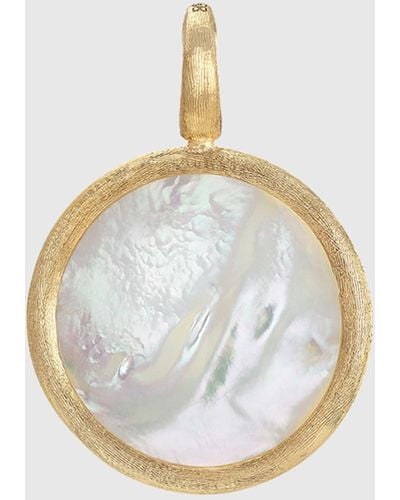Marco Bicego 18k Jaipur Yellow Gold Medium Mother-of-pearl Pendant - Metallic
