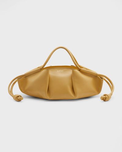 Loewe Paseo Small Top-Handle Bag - Metallic