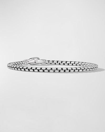 David Yurman Box Chain Bracelet - Metallic