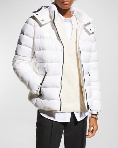 Moncler Bady Puffer Jacket - White