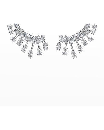 Hueb 18K Luminus Earrings With Vs-Gh Diamonds, 0.67Tcw - Metallic