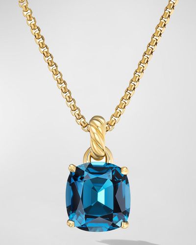 David Yurman Marbella Enhancer With Gemstones - Blue