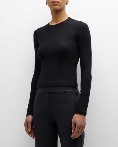 Ultracor Eqmt Plush Long-Sleeve T-Shirt - Black