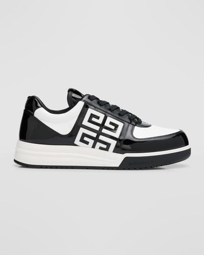 Givenchy Luxe Leather G4 Sneakers. - White