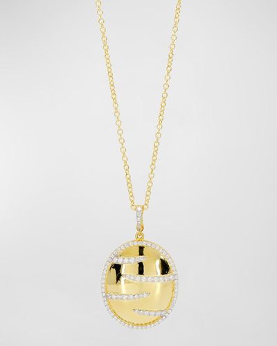 Freida Rothman The Showstopper Pendant Necklace - Metallic