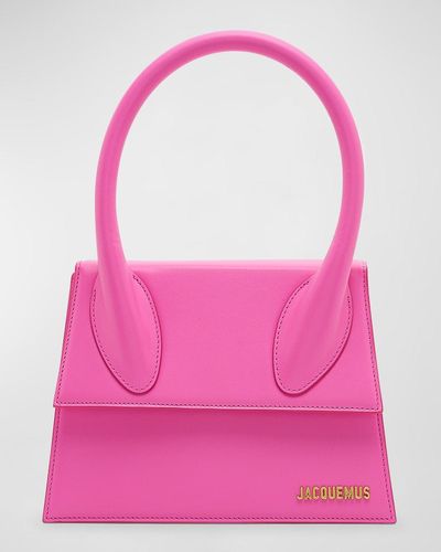 Jacquemus Le Grand Chiquito Top-Handle Bag - Pink