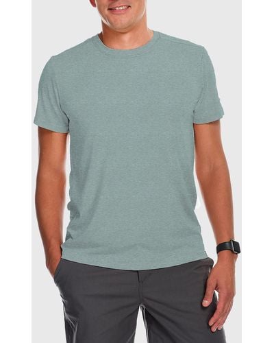Fisher + Baker Mission Solid Performance T-Shirt - Green