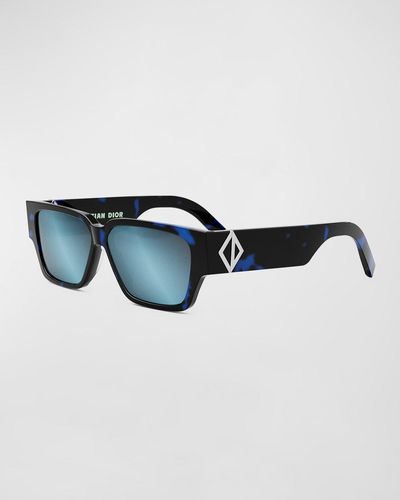 Dior Cd Diamond S5i Sunglasses - Blue