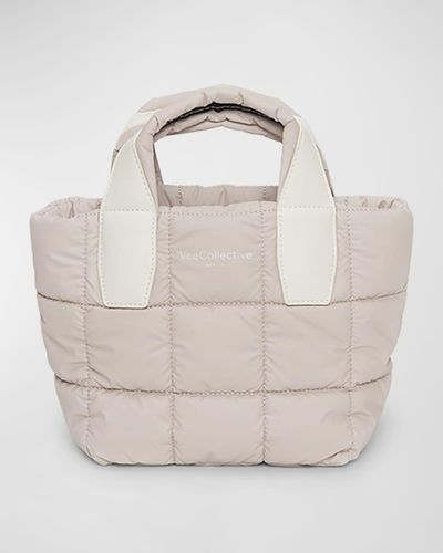 VEE COLLECTIVE Porter Mini Padded Tote Bag - Natural