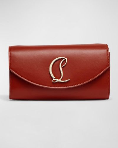 Christian Louboutin Loubi54 Wallet On Chain - Red