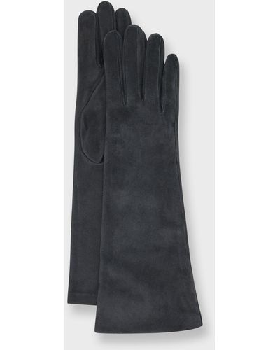 Portolano Classic Suede Gloves - Black