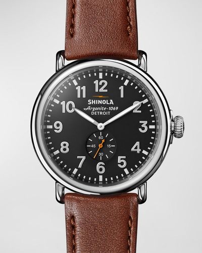 Shinola 47mm Runwell Watch - Gray
