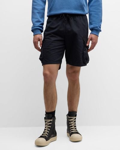 John Elliott Deck Cargo Shorts - Blue