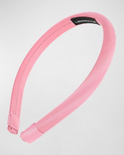 L. Erickson Slim Padded Headband - Pink
