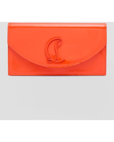Christian Louboutin Loubi54 Wallet On Chain - Orange