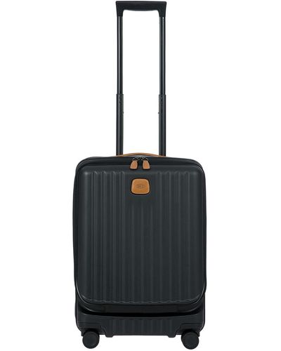 Bric's Capri 2.0 21" Spinner Luggage With Pocket - Black