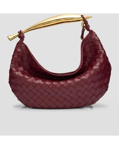 Bottega Veneta Sardine Bag With Chain - Red