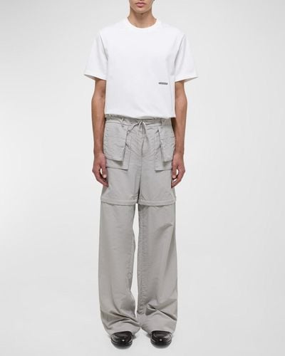 Helmut Lang Air Nylon Detachable Pants - Gray