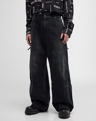 Balenciaga Cargo Pants - Black