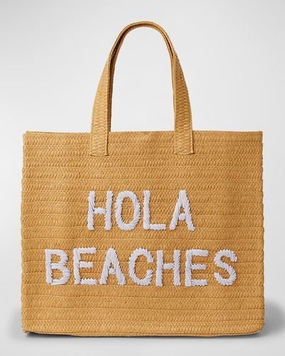 BTB Los Angeles Hola Beaches Tote Bag - Natural