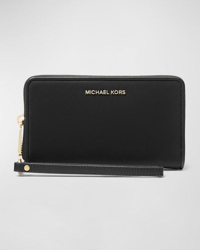 MICHAEL Michael Kors Jet Set Large Flat Phone Case - Black