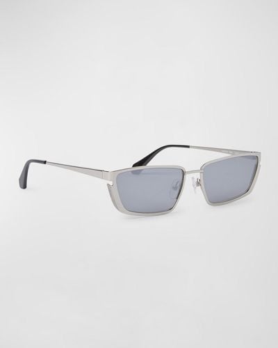 Off-White c/o Virgil Abloh Richfield Metal Rectangle Sunglasses - Multicolor