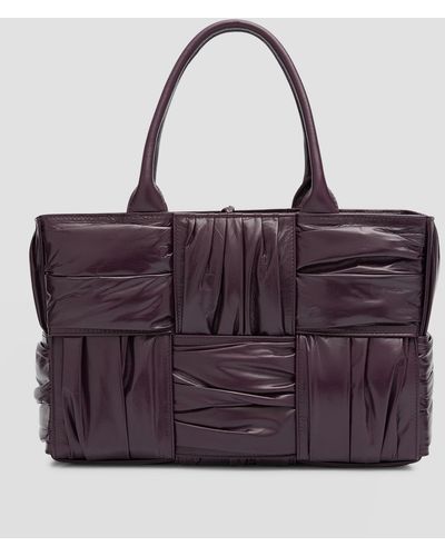 Bottega Veneta Small Arco Tote Bag - Purple