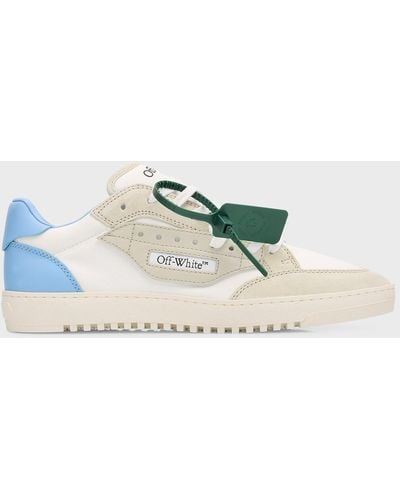 Off-White c/o Virgil Abloh 5.0 Off Court Canvas Low-Top Sneakers - Multicolor